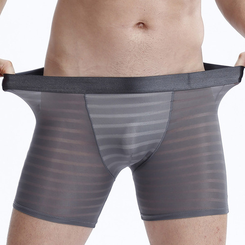 Ropa Interior Tipo Bóxer Casual Larga, Transpirable Y Resist