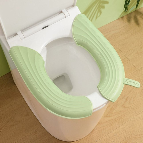 Funda De Asiento De Inodoro Lavable Para Cojín De Inodoro