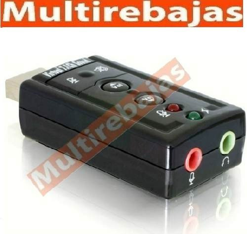 Tarjeta Adaptador Audio Sonido Usb Mic 7.1 Dj Mix Pc Laptop