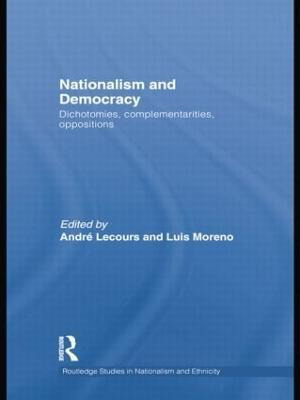 Libro Nationalism And Democracy - Andre Lecours