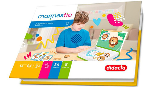 Juego De Imanes Educativo Didacta Magnestic Animales