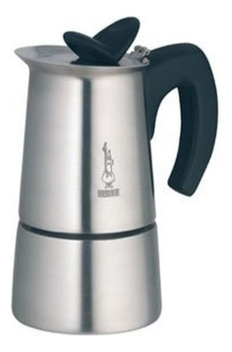 Bialetti, Cafetera Musa De Acero Inoxidable Para Estufa, 6 T