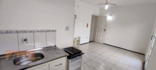 Imagem 5 de 6 de Kitnet Com 1 Dormitório Para Alugar, 18 M² Por R$ 650,00/mês - Cidade Universitária - Campinas/sp - Kn0389