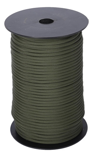 Paracord Cuerda Para Acampar Supervivencia Verde Oscuro