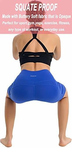 Corto Yoga Cintura Para Dama Bolsillo Controlar Barriga