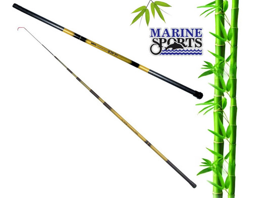 Imagem 2 de 6 de Kit 3 Varas Telescópica Marine Sports Bamboo (1,80 Metros)