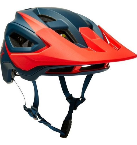 Casco Fox Speedframe Pro Azul/naranjo