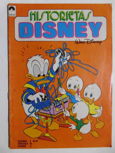 Historietas De  Disney, # 49 - Edicol,comic En Físico
