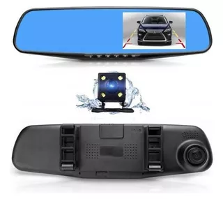 Espejo Retrovisor Con Camara Frontal Y Retroceso Dual