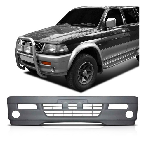 Parachoque Dianteiro Pajero Sport 97 98 99 Com Furo