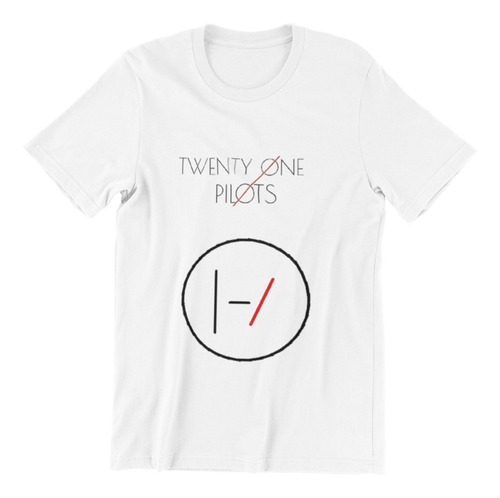 Polera Unisex Twenty One Pilots Logo Estampado Algodon