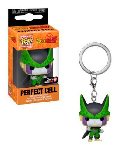 Funko Pop Keychain Dragon Ball Z Perfect Cell Gamestop