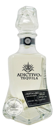Pack De 12 Tequila Adictivo Reposado Cristalino 750 Ml