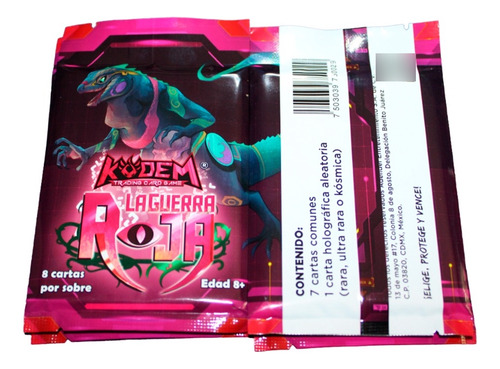 Kódem Tcg - Guerra Roja (booster Pack) Esp