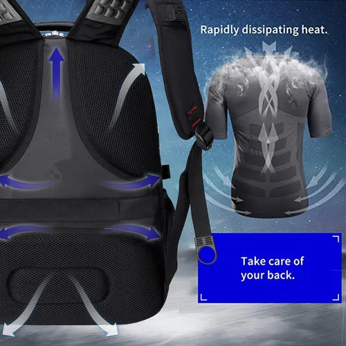 Mochila De Viaje Para Portátil Sherradoo, Extra Grande, 52 L