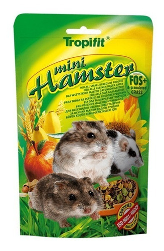 Alimento Para Hamster Mini Ruso Chino Tropifit 150 Gr