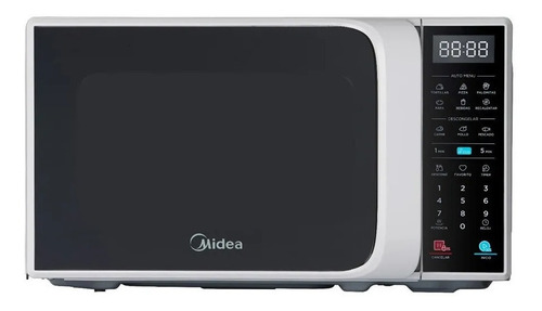 Horno De Microondas Midea Mmdv07s2dw 0.7 Pies Blanco