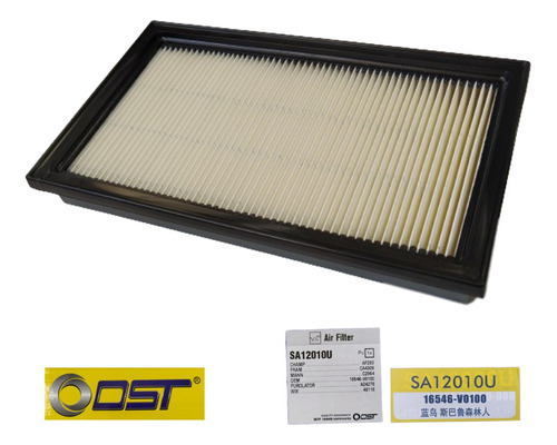 Filtro De Aire Sentra B15 Almera B10 Xtrail T30 Frontier D22