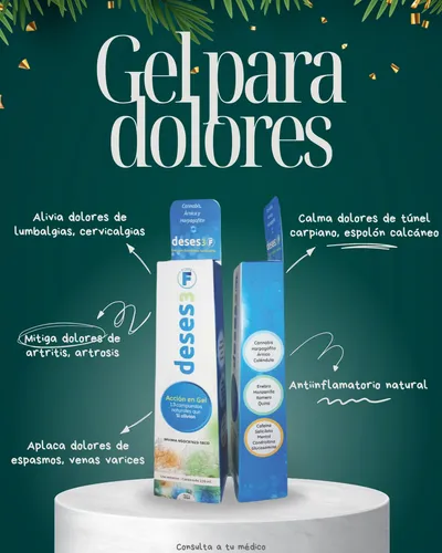 Pomada Crema Gel Artritis Deses3 120ml