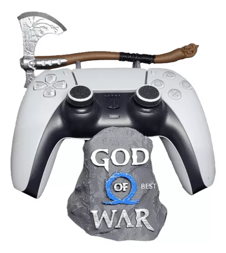 Suporte Para Controle Ps5 God Of War + Machado Leviathan RAGNAROK