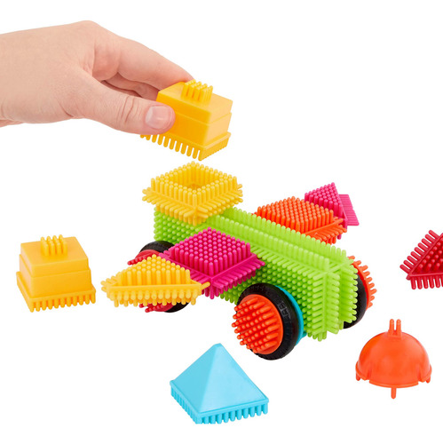 Juguete Bloques De Construcción Bristle Blocks 80 Piezas