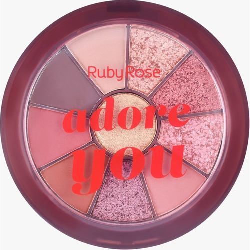 Paleta De Sombras Adore You Ruby Rose Original 