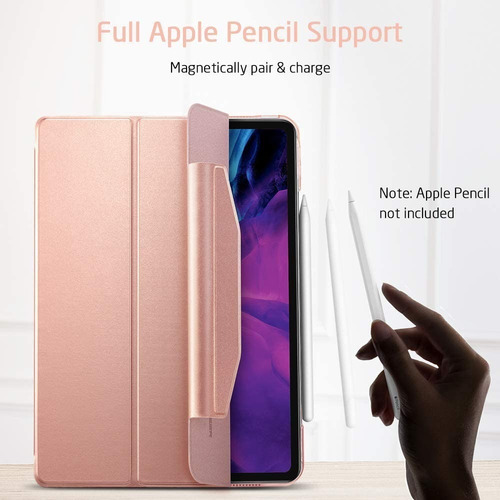 Imagem 7 de 9 de Capa Capinha iPad Pro 12.9 2018 Esr Trifold C/suporte Caneta