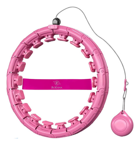 Roesha Smart Weighted Infinity Hula Hoop Para Adultos Pérdid