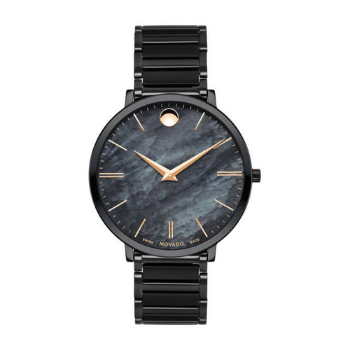 Reloj Movado 607211 Acero Inoxidable Negro Mujer