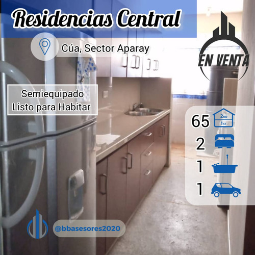 Apartamento Residencias Central Sector Aparay Cúa 