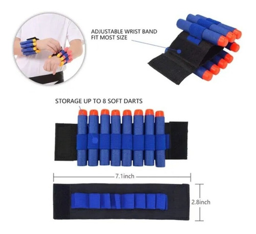 Kit De Chaleco Táctico Para Niños Para Nerf Guns N-strike El