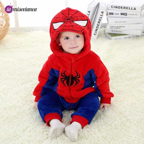 Pijama / Disfraz De Spiderman Para Bebé