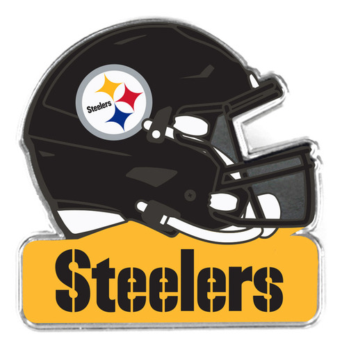 Pin Premier Helmet Aminco Pittsburgh Steelers Color Negro Premier Helmet Steelers