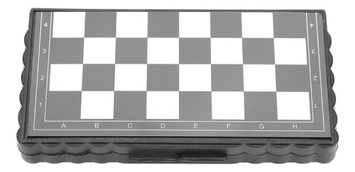 Juego Fijo Magnético Portátil Del Tablero Plástico Del Ajedr