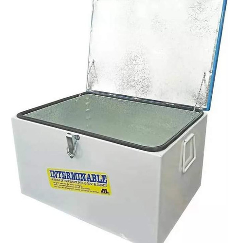 Conservadora Interminable Camping C/2 68lts. Envios Gratis Blanco
