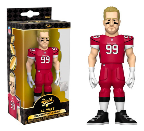 Funko Vinyl Gold Nfl: Cardinals - Jj Watt 5 Pulgadas