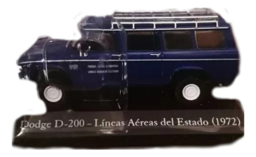 Dodge D-200,año 1972,escala 1:43,inolvidables De Servicio
