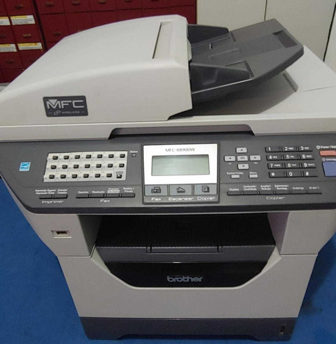Impressora Laser Brother Mfc 8890dw - Seminova Completa