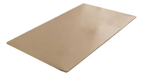 Mantel Rectangular De Cuero 70 Cm X 130 Cm Café Ligero