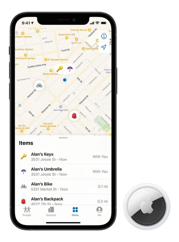 Imagen 5 de 10 de Apple Airtag Original Localizador Rastreador Bluetooth X 4