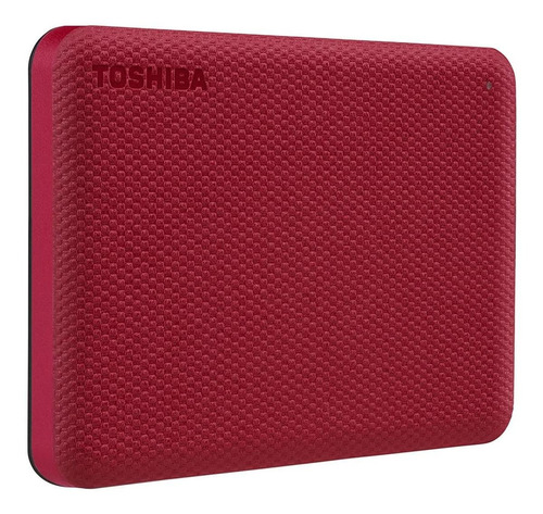 Disco Duro Externo Toshiba Canvio Advance Hdtca20x 2tb Rojo