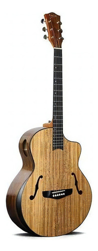 Guitarra acústica Deviser LS-580 para diestros natural richlite mate