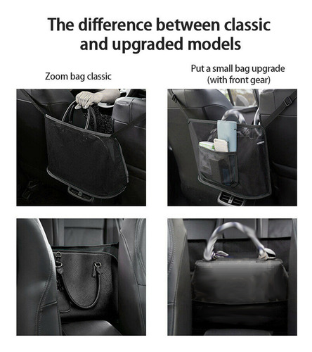 Bolso De Bolsillo Universal Para Coche Entre Asientos, De Ma
