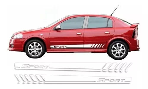 Adesivo Aplique Lateral Compatível Chevrolet Astra Advantage