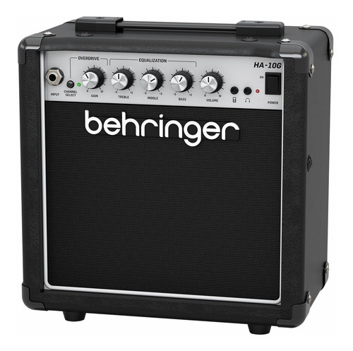 Behringer Ha-10g Combo Amplificador 10w Guitarra Elec Blk Color Negro