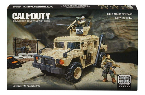 Mega Bloks Call Of Duty Light Armor Fire Base