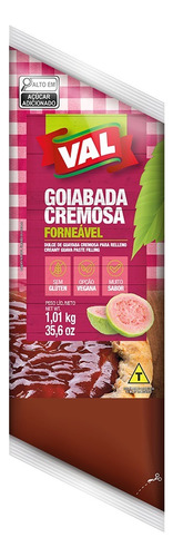 Goiabada Cremosa Forneável Val 1,01kg