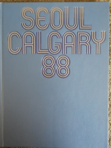 Catálogo Conmemorativo Olimpiadas Seúl Calgary 1