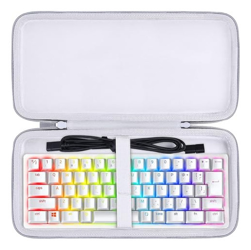 Co2crea Pack: Funda Dura Para Teclado Razer Huntsman Mini