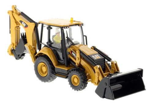 Diecast Masters 1:50 Escala Caterpillar 420f2 It Retroesc...